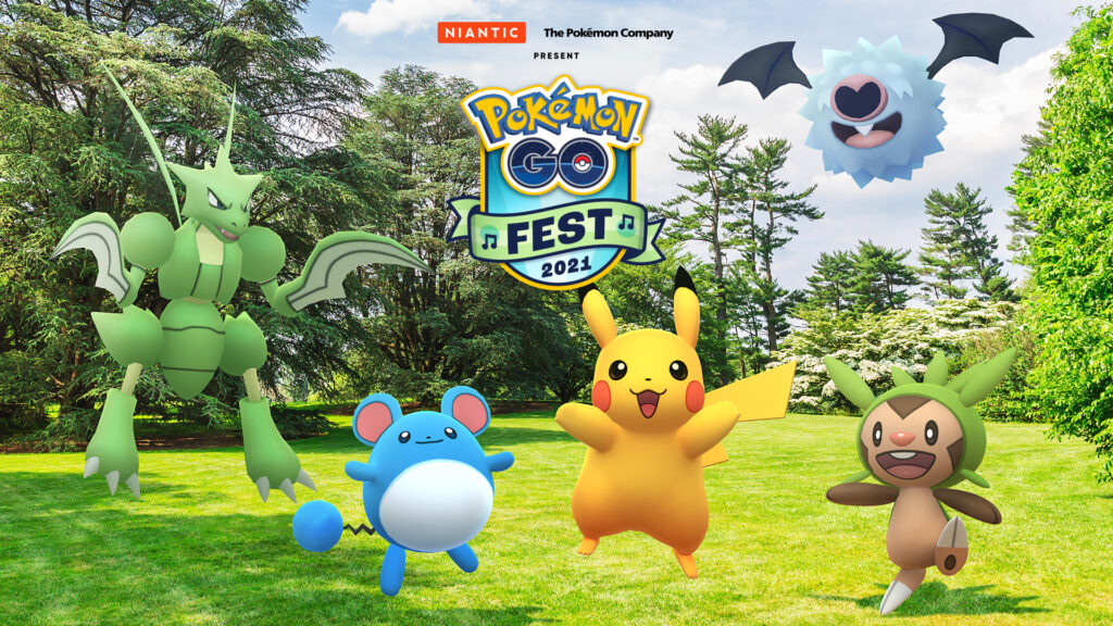 Pokémon GO Fest 2021 será em julho