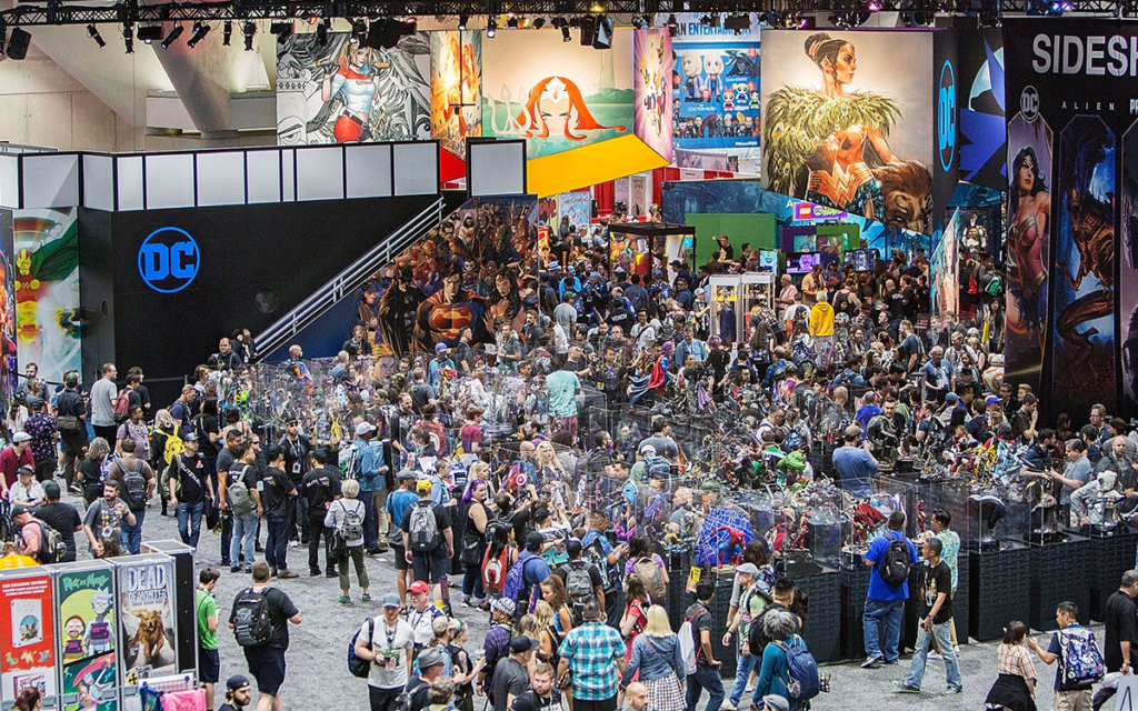 Foto da San Diego Comic-con International, um dos principais eventos de games do mundo