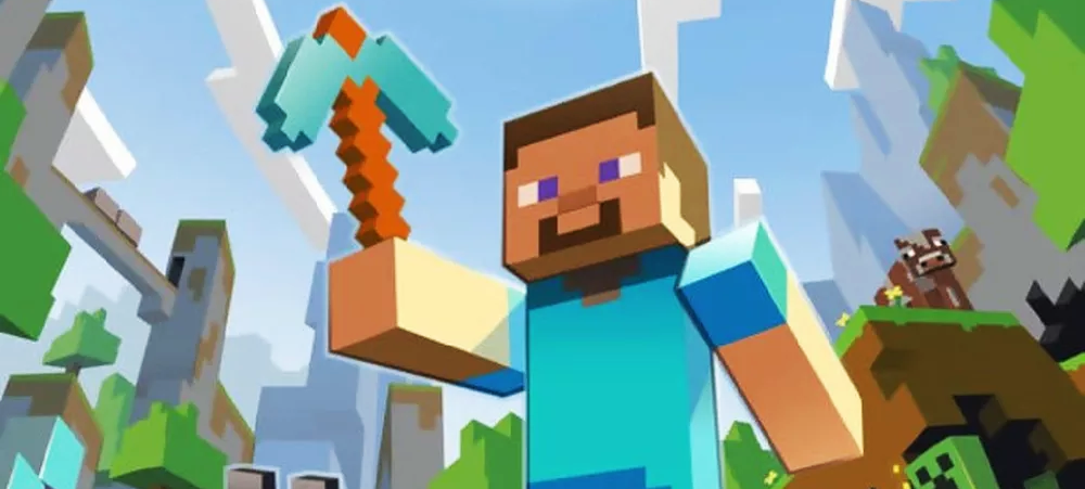 Capa com o jogo Minecraft sendo esse um dos 10 jogos indie mais vendidos.