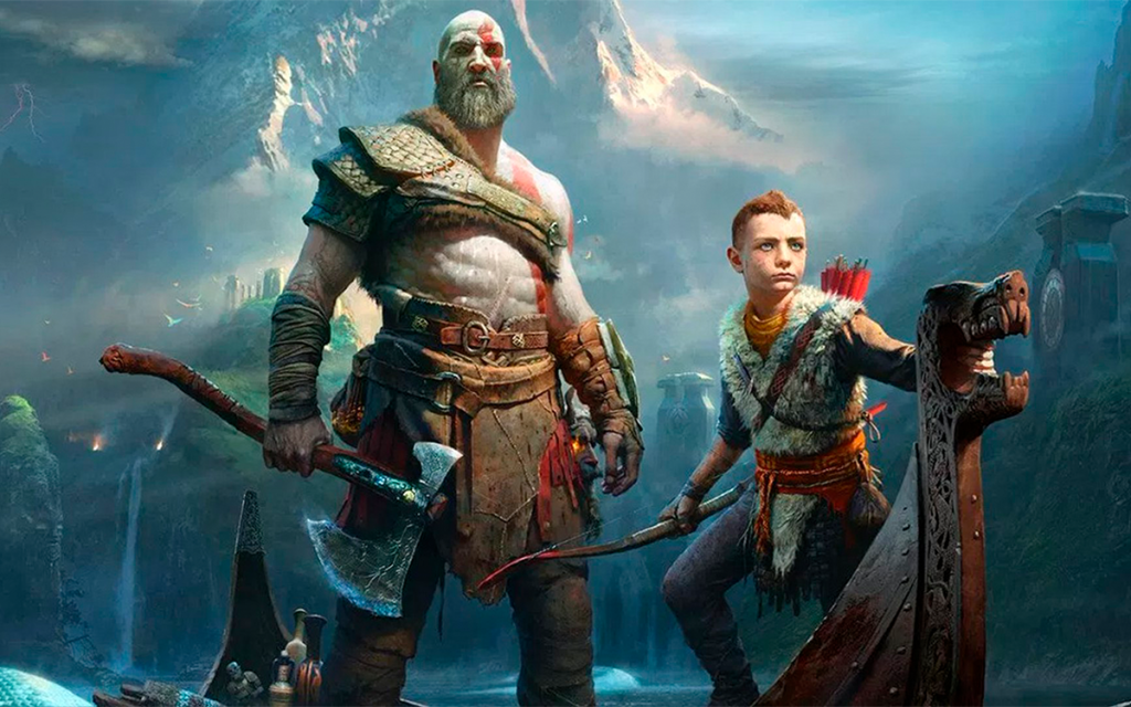 Capa do jogo God of War (2018)