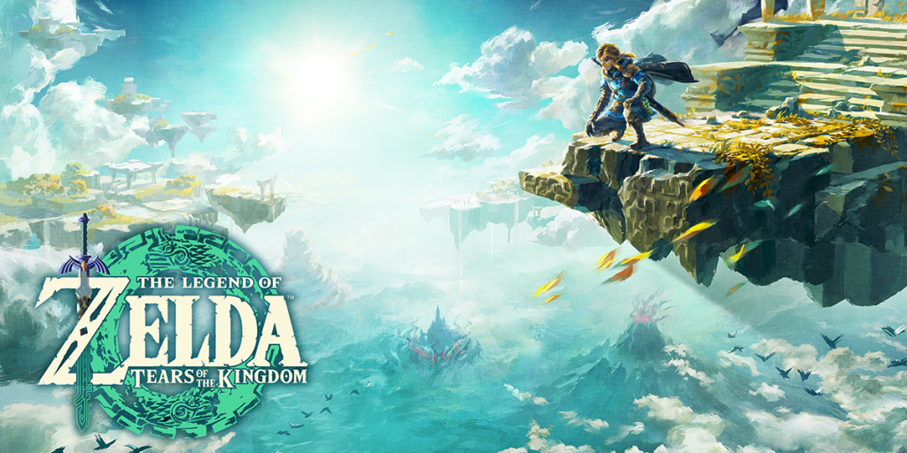 Capa do jogo The Legend of Zelda: Tears of the Kingdom da Nintendo, presente na última edição do BIg Festival