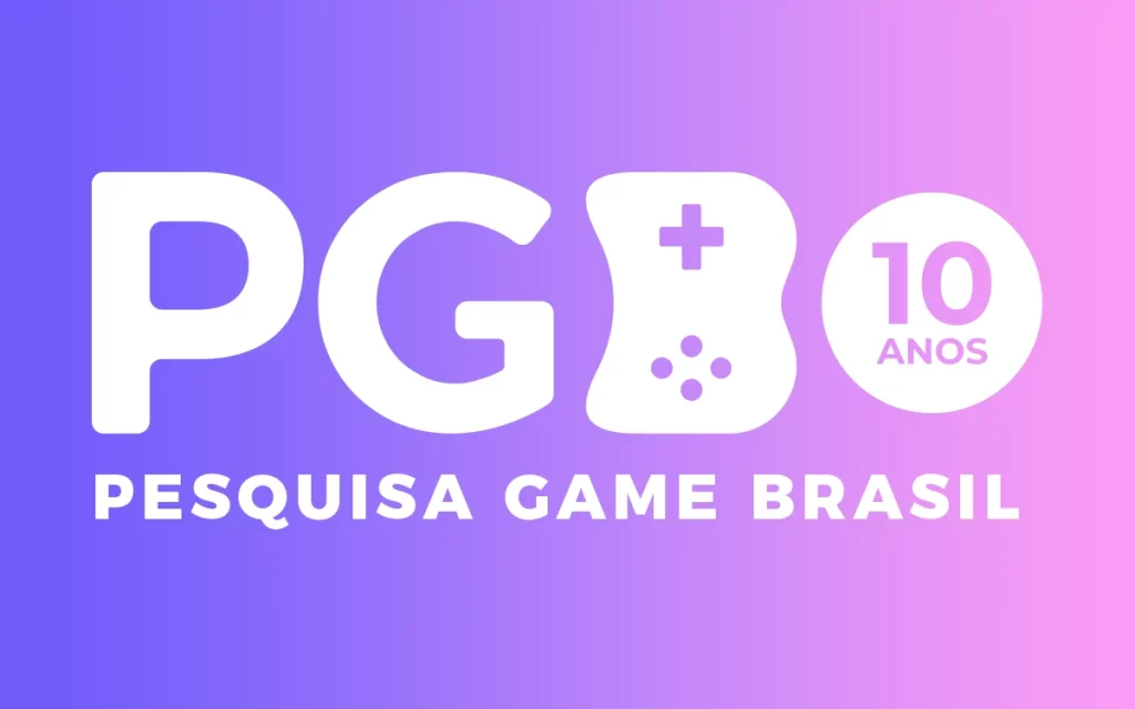 Logo da PGB - Pesquisa Game Brasil 10 Anos